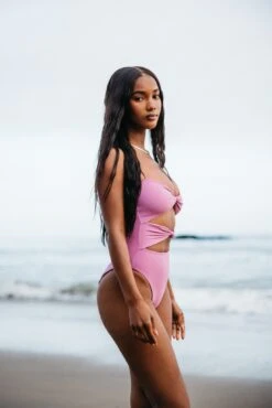 Lisa One Piece - Lilac -Coastal Tropic 240530 skatie 1244 Edit