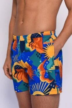 Nick Swim Trunk - Palermo 8 Nick Swim Trunk - Palermo -Coastal Tropic DSC 9992