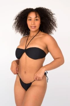 Cher Top - Black -Coastal Tropic SKATIE BlackRe stockCURVE 211 Edit