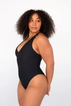 Zoey One Piece - Black 19 Zoey One Piece - Black -Coastal Tropic SKATIE BlackRe stockCURVE 24