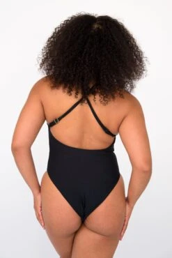 Zoey One Piece - Black 17 Zoey One Piece - Black -Coastal Tropic SKATIE BlackRe stockCURVE 25