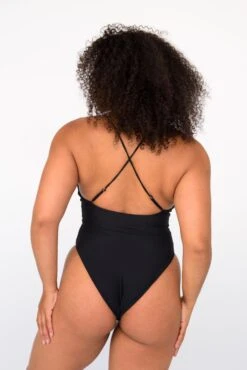 Resa One Piece - Black 17 Resa One Piece - Black -Coastal Tropic SKATIE BlackRe stockCURVE 33
