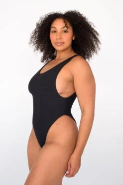 Tiffany One Piece - Black 17 Tiffany One Piece - Black -Coastal Tropic SKATIE BlackRe stockCURVE 46
