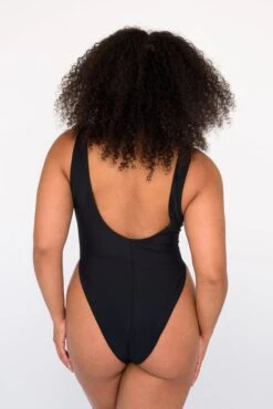Tiffany One Piece - Black 16 Tiffany One Piece - Black -Coastal Tropic SKATIE BlackRe stockCURVE 48