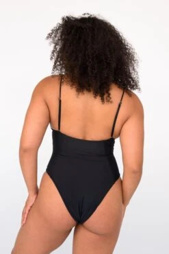 Rachel One Piece - Black -Coastal Tropic SKATIE BlackRe stockCURVE 57