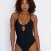 Jelene One Piece - Black 2 Jelene One Piece - Black -Coastal Tropic SKATIE Blackrestock 14