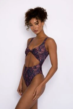 Chloe One Piece - Boa -Coastal Tropic SKATIE Boa 44