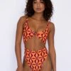 Chloe One Piece - Lava -Coastal Tropic SKATIE Lava 58