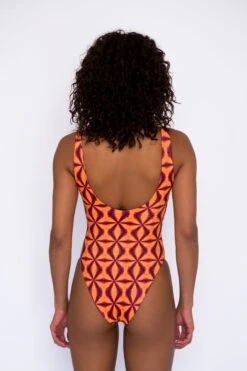 Chloe One Piece - Lava 11 Chloe One Piece - Lava -Coastal Tropic SKATIE Lava 60