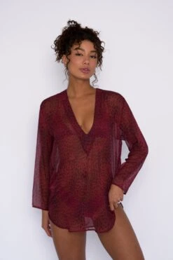 Lily Tunic - Mai Tai 13 Lily Tunic - Mai Tai -Coastal Tropic SKATIE MaiTai 90