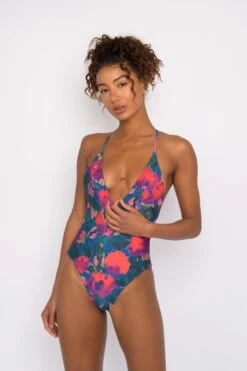 Susan One Piece - Moonstruck -Coastal Tropic SKATIE Moonstruck 40