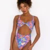 Chloe One Piece - Paraiso -Coastal Tropic SKATIE Paraiso 66
