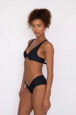 Shayla Bottom - Black -Coastal Tropic SKATIE black 298