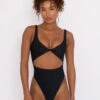 Chloe One Piece - Black 1 Chloe One Piece - Black -Coastal Tropic SKATIE black 47