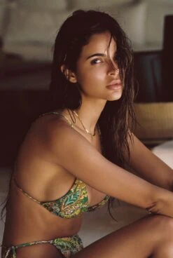 Ella Top - Riviera -Coastal Tropic amad663 55